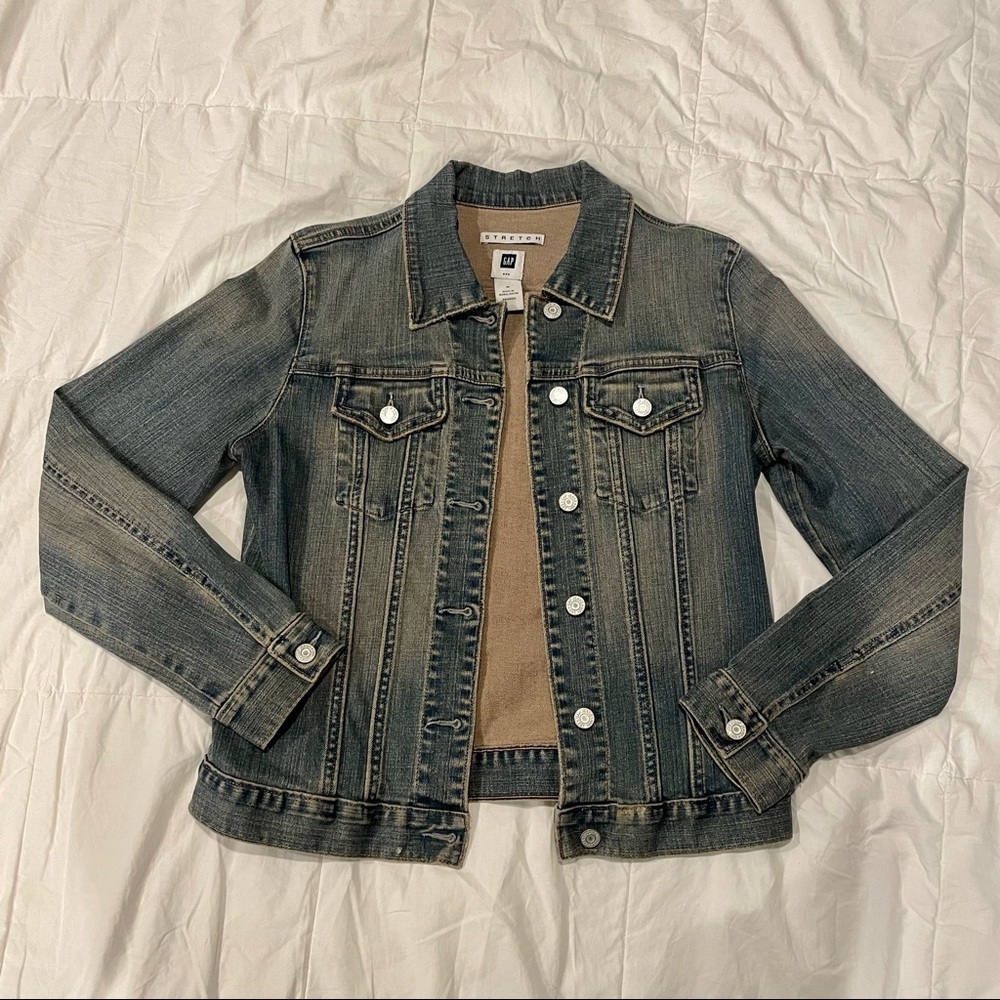 GAP Stretch Jean Jacket - M